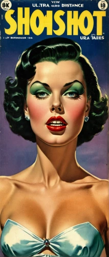 magazine cover,showgirl,cover,magazine - publication,jane russell-female,film poster,cigarette girl,retro women,pin ups,vintage makeup,the girl studies press,book cover,vintage illustration,retro woman,retro 1950's clip art,jean short,vintage art,shooter game,colorpoint shorthair,shopwindow