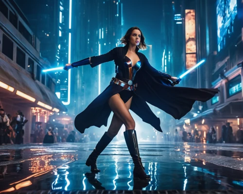 valerian,wonder woman city,deepika padukone,agent provocateur,birds of prey-night,digital compositing,femme fatale,cinderella,blue rain,walking in the rain,cyberpunk,vittoriano,visual effect lighting,fantasia,cinema strip,bangkok,metropolis,cosmopolitan,photoshop manipulation,city lights,Photography,Artistic Photography,Artistic Photography 01