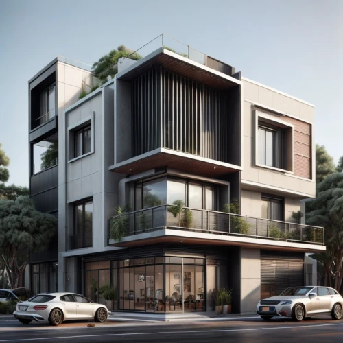 modern house,modern architecture,new housing development,apartment building,residential house,condominium,modern building,3d rendering,apartments,residential,build by mirza golam pir,apartment block,residential property,stucco frame,contemporary,luxury real estate,cubic house,appartment building,exterior decoration,gold stucco frame