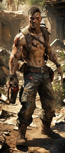 barbarian,orc,chainsaw,splitting maul,primitive man,aaa,assault,cleanup,hatchet,scrap iron,mercenary,wood chopping,brute,angry man,woodsman,throwing axe,neanderthal,warlord,goki,merle black,Conceptual Art,Fantasy,Fantasy 26