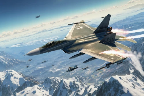 air combat,f-16,f-15,boeing f/a-18e/f super hornet,over the alps,f a-18c,sukhoi su-35bm,kai t-50 golden eagle,fighter aircraft,boeing f a-18 hornet,supersonic fighter,mikoyan mig-29,sukhoi su-30mkk,f-22 raptor,afterburner,mcdonnell douglas f-15 eagle,saab jas 39 gripen,fighter pilot,mcdonnell douglas f/a-18 hornet,dassault mirage 2000,Art,Classical Oil Painting,Classical Oil Painting 01