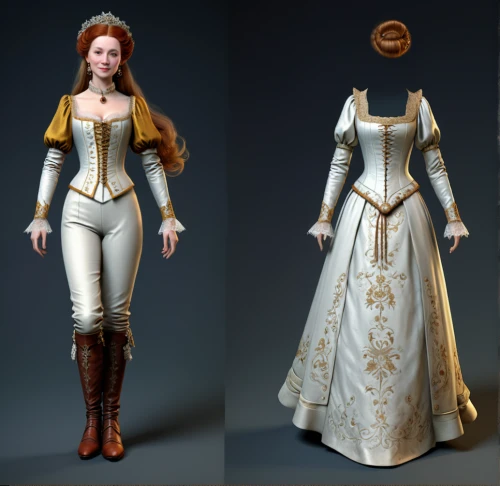 suit of the snow maiden,victorian fashion,elizabeth i,bridal clothing,female doll,women's clothing,bodice,victorian lady,designer dolls,costume design,imperial coat,cullen skink,cinderella,ball gown,fashion dolls,mod ornaments,women clothes,rapunzel,dress form,formal wear,Conceptual Art,Fantasy,Fantasy 01