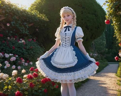 alice in wonderland,alice,violet evergarden,cinderella,doll dress,country dress,wonderland,crinoline,maid,anime japanese clothing,porcelain doll,dress doll,overskirt,bavarian,sound of music,white rose snow queen,fairy tale character,white winter dress,bavarian swabia,cosplay image,Photography,Black and white photography,Black and White Photography 03