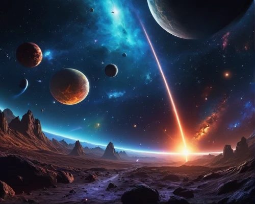 space art,planets,alien planet,exoplanet,planetary system,alien world,celestial bodies,astronomy,lunar landscape,binary system,planet,space,futuristic landscape,outer space,universe,scene cosmic,full hd wallpaper,earth rise,background image,astronomical,Illustration,Abstract Fantasy,Abstract Fantasy 09