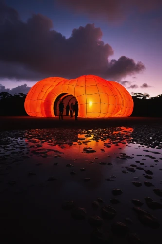 chinese lanterns,lava balls,fishing tent,chinese lantern,wing paraglider inflated,large tent,inflatable,gas balloon,aerostat,lava dome,floating huts,cocoon of paragliding,paraglider sunset,gerlitz glacier,cluster ballooning,camping tents,roof tent,knight tent,night glow,tent camping,Photography,Artistic Photography,Artistic Photography 10