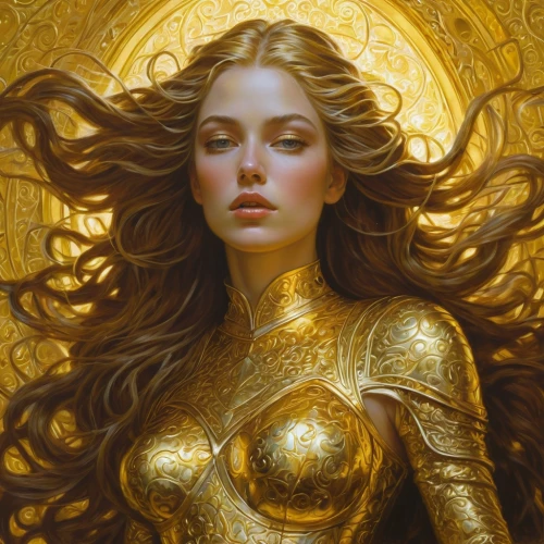 golden crown,golden wreath,gold wall,gold filigree,golden color,mary-gold,gold leaf,golden haired,gold colored,golden unicorn,golden flowers,gold color,golden mask,golden apple,yellow-gold,golden heart,gold crown,fantasy portrait,gold foil art,golden rain,Illustration,Realistic Fantasy,Realistic Fantasy 03