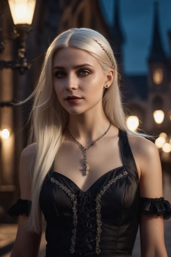 celtic queen,dark elf,bodice,gothic fashion,witcher,fantasy portrait,vampire woman,gothic portrait,violet head elf,elsa,vampire lady,fantasy woman,gothic woman,fairy tale character,elven,celtic woman,eufiliya,gothic dress,male elf,white rose snow queen,Photography,General,Cinematic