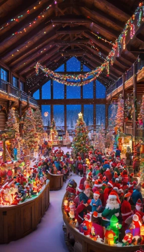 christmas village,christmas town,christmas market,the holiday of lights,christmas scene,elves flight,christmas house,christmas landscape,christmas room,scandia christmas,children's christmas,santa claus train,christmas mock up,north pole,winter village,holiday decorations,christmas decorations,christmas decoration,christmas season,christmas manger,Illustration,Realistic Fantasy,Realistic Fantasy 25