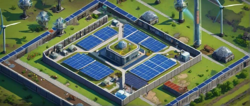 solar cell base,solar panels,factories,development concept,solar field,skyscraper town,country estate,suburbs,military fort,industrial building,solar power plant,stalin skyscraper,facility,school design,greenhouse cover,launch pad,solar panel,solar farm,eco-construction,house roofs,Illustration,Abstract Fantasy,Abstract Fantasy 16