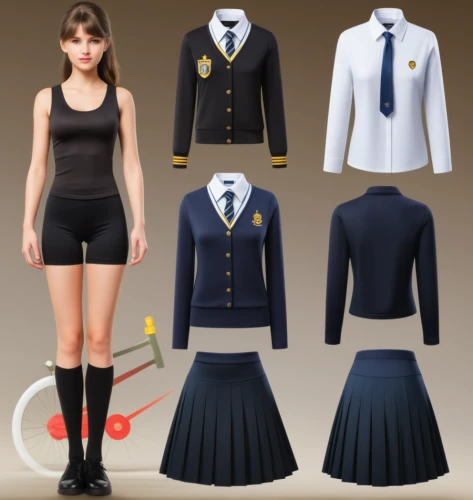 police uniforms,uniforms,kantai collection sailor,martial arts uniform,navy suit,women's clothing,school uniform,anime japanese clothing,school clothes,a uniform,nurse uniform,ladies clothes,bicycle clothing,sports uniform,uniform,women clothes,naval officer,navy,fashionable clothes,stewardess,Conceptual Art,Daily,Daily 09