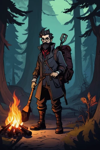 woodsman,lumberjack,dwarf sundheim,the wanderer,game illustration,adventurer,forest man,farmer in the woods,mountain guide,dane axe,dwarf cookin,wood elf,blacksmith,autumn icon,witcher,dwarf,nördlinger ries,gamekeeper,campfire,lumberjack pattern,Photography,Documentary Photography,Documentary Photography 19