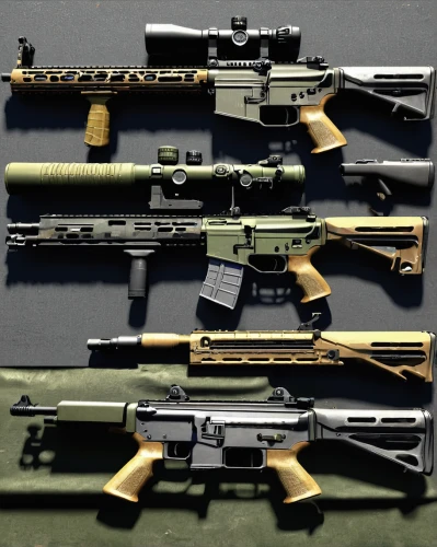 firearms,weapons,ar-15,ammunition,ranges,armed forces,olive family,guns,assortment,pistols,assault rifle,kalashnikov,drill accessories,dissipator,components,artillery,gunsmith,argentina ars,instruments,federal army,Illustration,American Style,American Style 03