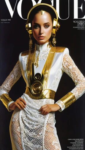 vogue,versace,editorial,magazine - publication,gold foil,magazine cover,print publication,gold lacquer,vanity fair,yellow-gold,haute couture,foil and gold,glamour,cover,ivory,magazine,gold foil shapes,volute,gold foil and cream,embellishments,Photography,Fashion Photography,Fashion Photography 23