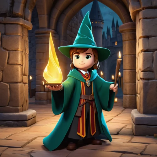 wizard,candle wick,hogwarts,flickering flame,wand,the wizard,witch's hat icon,potter,magical adventure,candlemaker,mage,wizardry,potions,wizards,magical,merida,magical pot,celebration cape,vax figure,torchlight,Unique,3D,Isometric