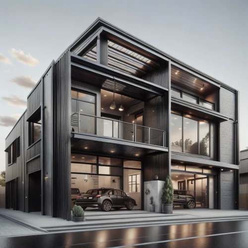 cubic house,modern house,3d rendering,modern architecture,frame house,an apartment,sky apartment,apartments,shared apartment,cube house,apartment house,loft,residential house,residential,dunes house,render,block balcony,contemporary,modern style,prefabricated buildings