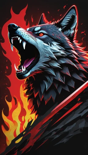 howling wolf,game of thrones,firethorn,fire background,werewolves,vector illustration,howl,fire logo,wolf hunting,wolf,wolves,blood hound,witcher,werewolf,blood icon,steam icon,fawkes,dragon fire,game illustration,vector graphic,Photography,Black and white photography,Black and White Photography 05