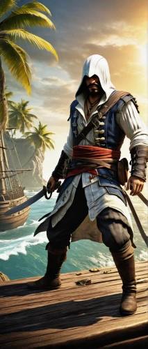 assassin,pirate,wind warrior,grog,pirate treasure,templar,massively multiplayer online role-playing game,warrior east,assassins,raider,full hd wallpaper,hooded man,rum,piracy,aegean,goki,mercenary,conquistador,sheik,background images,Illustration,Black and White,Black and White 18