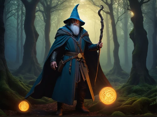 wizard,the wizard,magus,wizards,gandalf,mage,dodge warlock,magic grimoire,fantasy picture,magistrate,witch's hat icon,wizardry,summoner,witch ban,druid grove,fantasy portrait,witch's hat,druids,druid,sorceress,Illustration,Abstract Fantasy,Abstract Fantasy 03