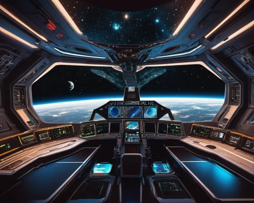 spaceship space,ufo interior,sky space concept,cockpit,space art,space station,space,federation,spaceship,out space,futuristic landscape,space voyage,the interior of the cockpit,spacewalk,spacewalks,orbital,space tourism,deep space,space ships,space travel,Illustration,American Style,American Style 01