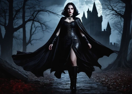 gothic woman,gothic fashion,gothic dress,gothic style,vampire woman,gothic portrait,dark gothic mood,gothic,vampire lady,sorceress,dark angel,goth woman,huntress,queen of the night,dark elf,vampira,the enchantress,witch house,gothic architecture,dark art,Conceptual Art,Fantasy,Fantasy 13