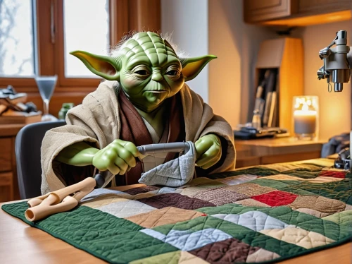 yoda,tabletop game,playmat,gnome and roulette table,jedi,tabletop photography,board game,desk accessories,rotglühender poker,sew on and sew forth,sewing stitches,model kit,knitting,cross-stitch,sew,collectible action figures,meeple,dice for games,quilting,home accessories,Photography,General,Realistic