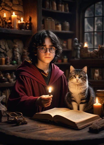 potter,harry potter,candle wick,magic book,librarian,scholar,albus,the cat and the,spell,debt spell,magical,magical adventure,kit,ritriver and the cat,mowgli,wizard,potions,pet,tutoring,tutor,Photography,Documentary Photography,Documentary Photography 27