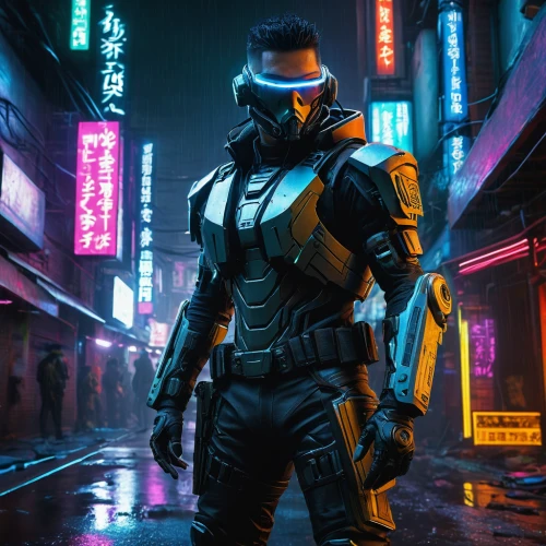 cyberpunk,cyber,electro,hk,nova,scifi,cyborg,futuristic,mercenary,3d man,shepard,enforcer,hongdu jl-8,4k wallpaper,renegade,sci - fi,sci-fi,kowloon,cobra,sci fi,Unique,3D,Modern Sculpture