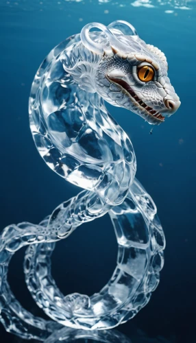 water snake,sea snake,serpent,blue snake,fractalius,eleutherodactylus,water creature,basilisk,boa constrictor,marine reptile,constrictor,flying snake,lissotriton,river monitor,reptilian,whiptail,komodo,snake's head,venomous snake,anaconda,Photography,Artistic Photography,Artistic Photography 03