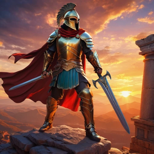 roman soldier,the roman centurion,spartan,sparta,iron mask hero,centurion,gladiator,biblical narrative characters,massively multiplayer online role-playing game,cent,thracian,rome 2,crusader,bactrian,figure of justice,imperator,wall,alea iacta est,conquistador,heroic fantasy,Illustration,Realistic Fantasy,Realistic Fantasy 45