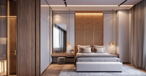 room divider,modern room,sleeping room,interior modern design,modern decor,penthouse apartment,contemporary decor,walk-in closet,canopy bed,interior design,hallway space,guest room,3d rendering,bedroom,great room,interior decoration,sky apartment,luxury home interior,sliding door,render,Photography,General,Realistic