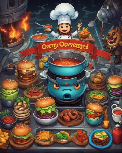hamburger set,chef,cooking book cover,food and cooking,game illustration,cannon oven,fast food restaurant,food truck,cookery,food icons,chef hats,chef hat,retro diner,gastronomy,men chef,oktoberfest background,chef's hat,grilled food,android game,burgers,Conceptual Art,Sci-Fi,Sci-Fi 02
