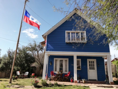chile house,chilean flag,old colonial house,frisian house,texas flag,chile and frijoles festival,texas bluebonnet,flag of chile,chilehaus,blue bonnet,historic house,majorelle blue,cape dutch,spanish missions in california,chilean,country house,southern wine route,bluebonnet,chile de árbol,chile