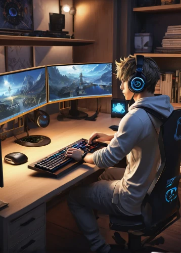 fractal design,wireless headset,monitors,gamer zone,computer desk,gaming,headset profile,man with a computer,computer workstation,lures and buy new desktop,gamer,gamers round,lan,night administrator,massively multiplayer online role-playing game,headset,e-sports,computer monitor,new concept arms chair,gamers,Unique,Design,Infographics