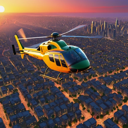 bell 206,bell 214,bell 212,rotorcraft,bell 412,ambulancehelikopter,eurocopter,rescue helipad,gyroplane,sunrise flight,radio-controlled helicopter,helipad,3d rendering,helicopters,black hawk sunrise,sikorsky s-64 skycrane,helicopter,eurocopter ec175,hiller oh-23 raven,police helicopter,Conceptual Art,Sci-Fi,Sci-Fi 21