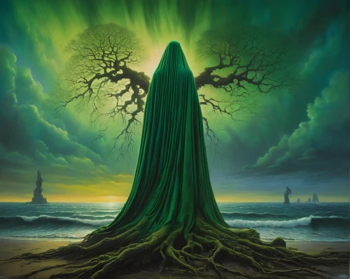 celtic tree,green tree,magic tree,tree of life,green aurora,patrol,dryad,druids,the roots of trees,rooted,tree thoughtless,green,the branches of the tree,anahata,flourishing tree,druid,druid grove,tree and roots,forest tree,bodhi tree,Photography,General,Fantasy