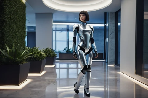 futuristic,sprint woman,neon human resources,latex clothing,andromeda,cyborg,space-suit,head woman,humanoid,nova,silver surfer,chrome steel,women in technology,valerian,ironman,sidonia,silver,protective suit,symetra,scifi,Photography,Documentary Photography,Documentary Photography 07