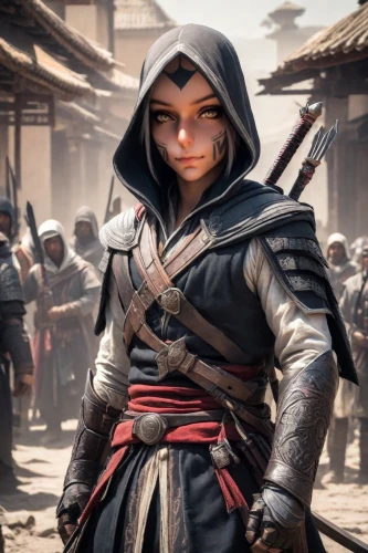 mulan,assassin,female warrior,baozi,katana,warrior east,goki,xing yi quan,swordsman,massively multiplayer online role-playing game,monk,tekwan,male character,samurai,swordswoman,yi sun sin,shuanghuan noble,dragon li,jaya,arang,Photography,Realistic