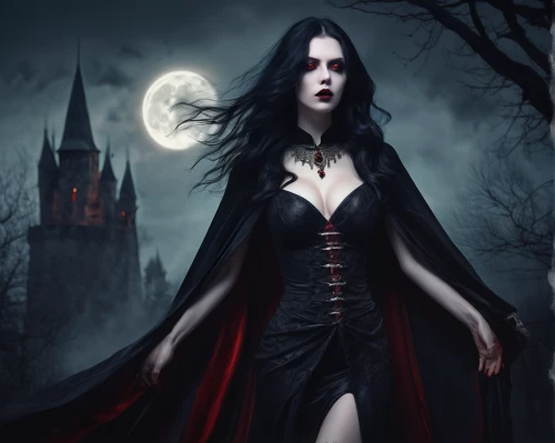 gothic woman,gothic fashion,dark gothic mood,vampire woman,gothic style,gothic portrait,vampire lady,gothic dress,gothic,goth woman,gothic architecture,psychic vampire,vampire,witch house,sorceress,dark art,vampira,dark angel,vampires,goth like,Conceptual Art,Fantasy,Fantasy 01