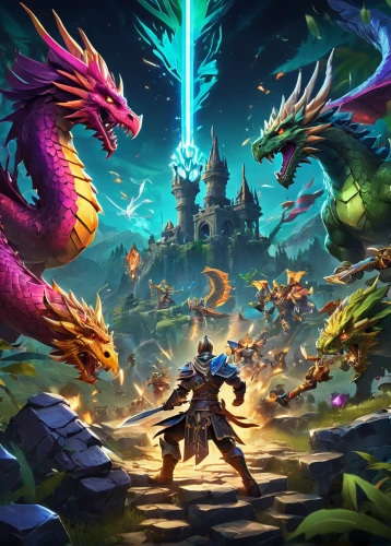 game illustration,cg artwork,dragon li,4k wallpaper,april fools day background,3d fantasy,game art,massively multiplayer online role-playing game,fantasy picture,scroll wallpaper,dragon slayer,the fan's background,background screen,dragon slayers,playmat,fantasy art,competition event,zoom background,art background,background image,Illustration,Vector,Vector 21