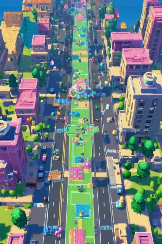 colorful city,city highway,city blocks,roads,city trans,city corner,intersection,business district,crossroad,tokyo city,racing road,downtown,cities,highway roundabout,road,fantasy city,tram road,tileable,street canyon,cityscape,Unique,Pixel,Pixel 02