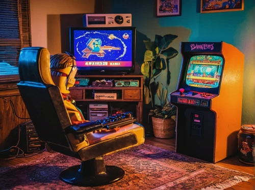 game room,video game arcade cabinet,sega genesis,c64,atari,sega mega drive,playing room,atari 2600,recreation room,retro styled,little man cave,computer room,retro television,sega,retro,music workstation,kids room,sega game gear,nintendo entertainment system,arcade games,Unique,Pixel,Pixel 04