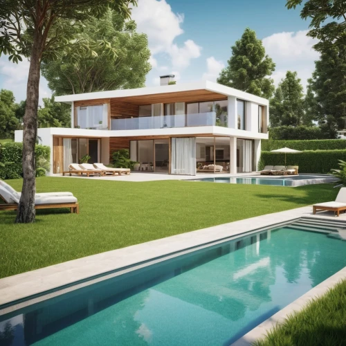 3d rendering,modern house,pool house,holiday villa,luxury property,luxury home,render,mid century house,villa,beautiful home,house by the water,3d render,dunes house,mid century modern,summer house,mansion,florida home,3d rendered,home landscape,private house,Photography,General,Realistic