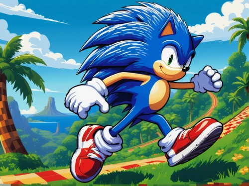 sonic the hedgehog,sega,sega genesis,young hedgehog,sega mega drive,hedgehog child,png image,sega game gear,hedgehog,cartoon video game background,echidna,running fast,action-adventure game,new world porcupine,mobile video game vector background,tails,running,edit icon,sega master system,adventure game,Illustration,American Style,American Style 07