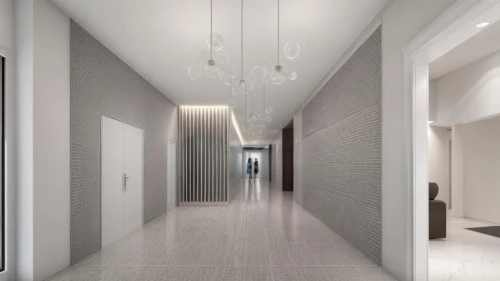 hallway space,hallway,walk-in closet,interior modern design,3d rendering,corridor,contemporary decor,concrete ceiling,room divider,core renovation,daylighting,penthouse apartment,modern room,modern decor,search interior solutions,recessed,render,structural plaster,interior design,wall completion,Commercial Space,Shopping Mall,Minimalist Haven