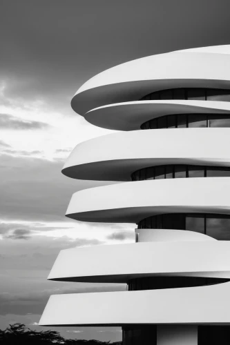 futuristic architecture,futuristic art museum,guggenheim museum,modern architecture,architecture,arhitecture,superyacht,blackandwhitephotography,jewelry（architecture）,architectural,disney hall,yacht exterior,forms,contemporary,architect,kirrarchitecture,niterói,dunes house,archidaily,architectural style,Illustration,Black and White,Black and White 33