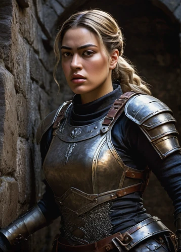 female warrior,joan of arc,breastplate,her,female hollywood actress,game of thrones,kings landing,strong women,cuirass,sarah walker,heroic fantasy,head woman,strong woman,warrior woman,swordswoman,celtic queen,hard woman,elaeis,catarina,piper,Art,Artistic Painting,Artistic Painting 31