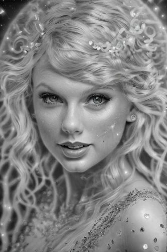fantasy portrait,fantasy art,the snow queen,world digital painting,fairy queen,faerie,fantasy picture,white rose snow queen,fairy dust,the enchantress,fairy tale character,elsa,mermaid background,water pearls,fantasy woman,zodiac sign libra,chalk drawing,mermaid vectors,faery,fantasia,Art sketch,Art sketch,Ultra Realistic
