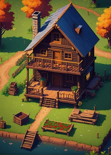 log home,log cabin,summer cottage,wooden house,cottage,tavern,wooden houses,little house,lodge,small cabin,wooden mockup,wooden hut,small house,wooden construction,farmstead,boathouse,the cabin in the mountains,traditional house,3d render,chalet,Conceptual Art,Sci-Fi,Sci-Fi 22