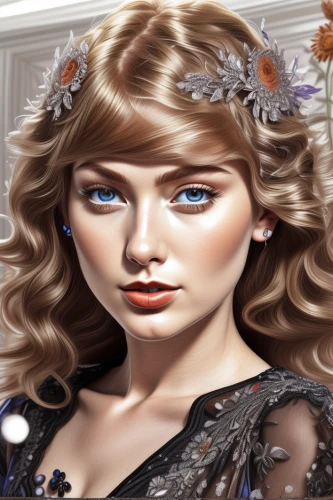 jessamine,horoscope libra,vanessa (butterfly),bridal accessory,painted lady,celtic queen,artificial hair integrations,fairy queen,lycaenid,doll's facial features,bridal jewelry,american painted lady,diadem,fairy tale character,portrait background,miss circassian,zodiac sign libra,fashion vector,mazarine blue,romantic look