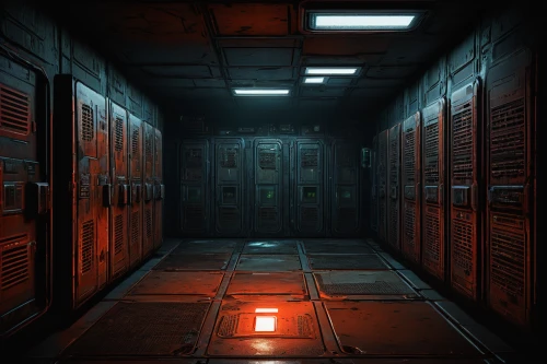 locker,the morgue,penumbra,3d render,sci fi surgery room,hall of the fallen,creepy doorway,mining facility,storage,metallic door,darkroom,chamber,a dark room,rooms,containment,threshold,hallway space,hallway,cold room,3d rendered,Illustration,Black and White,Black and White 21